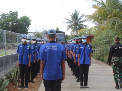 Persiapan upacara penutupan